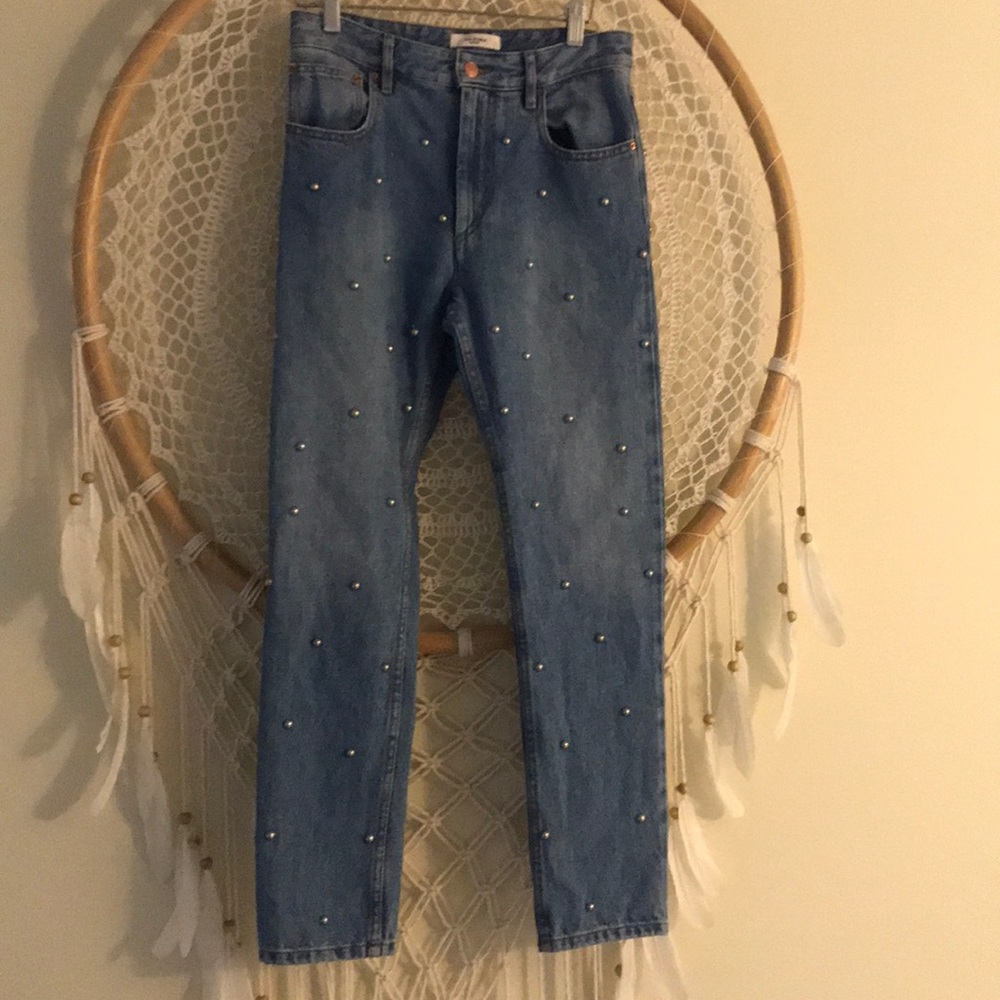 Isabell marant appliqué jeans stud